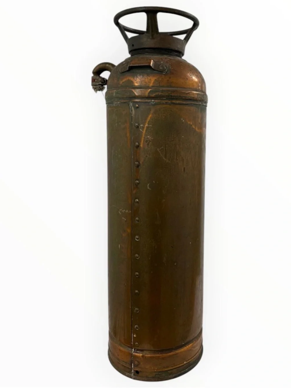 Vintage General Detroit Floafome 833 Copper Brass Fire Extinguisher 23” - Decor